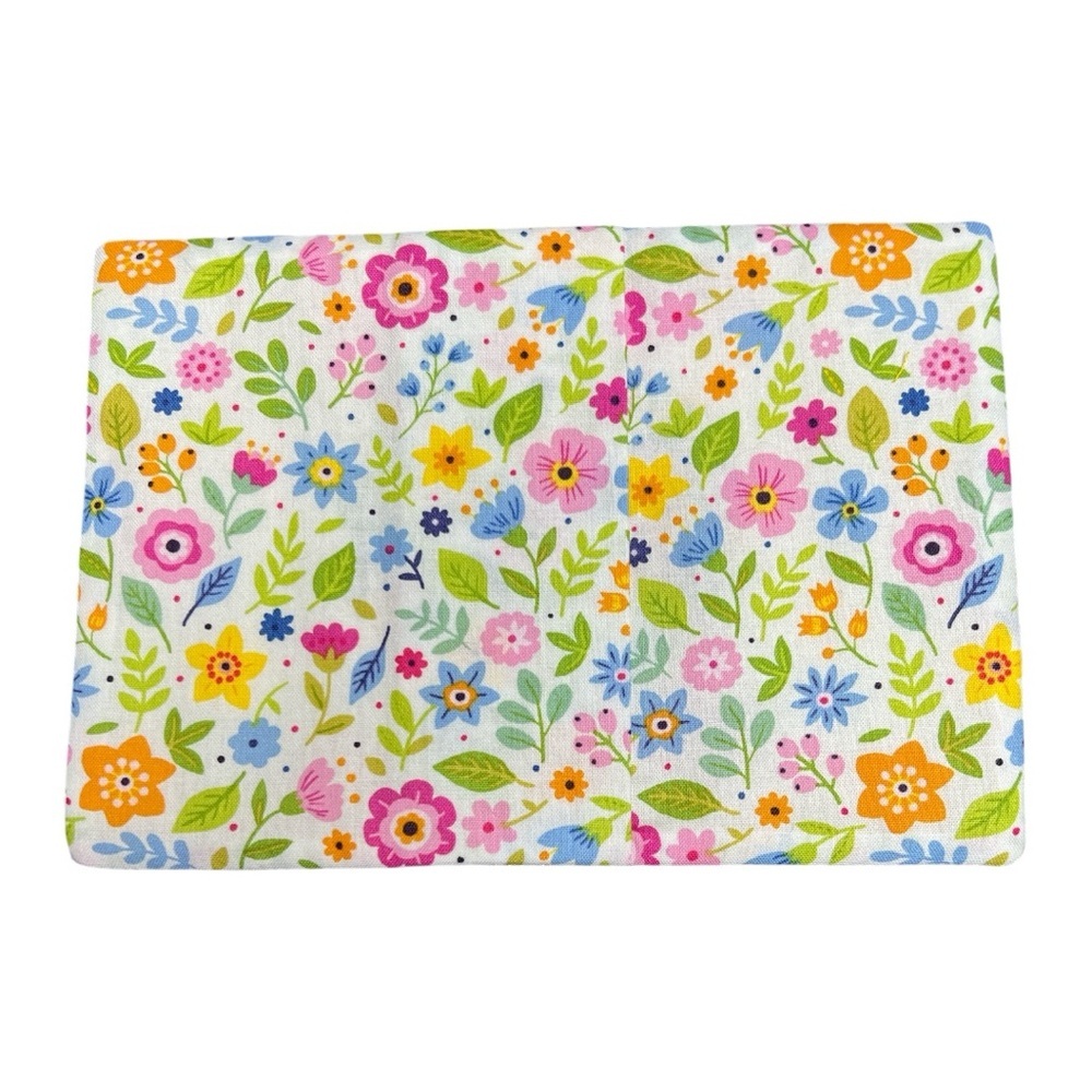 Hand Crafted Mug Rug Coaster Embroidered Cotton Fabric Padded Absorbs Liquid - Picture 2 of 9
